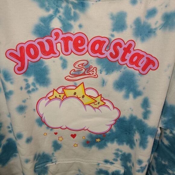 BSR By Samii Ryan "You're a Star Sis" Tie Dye Hoodie - Picture 2 of 9